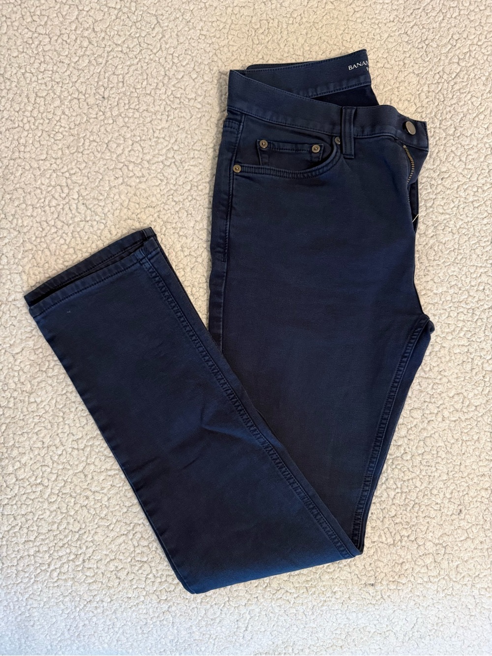 Banana Republic Men's Slim Jeans in Deep Navy